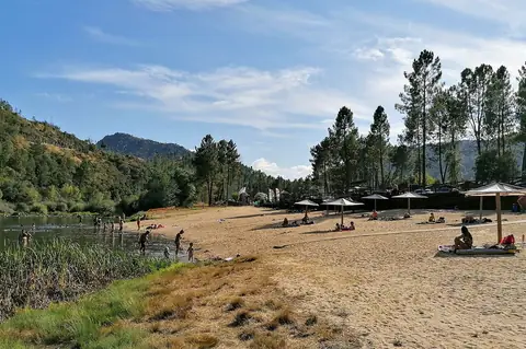 Praia Fluvial de Janeiro de Baixo