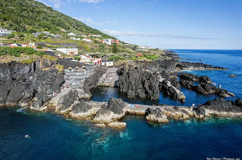 Zona Balnear dos Portinhos (Fajã Grande, São Jorge)