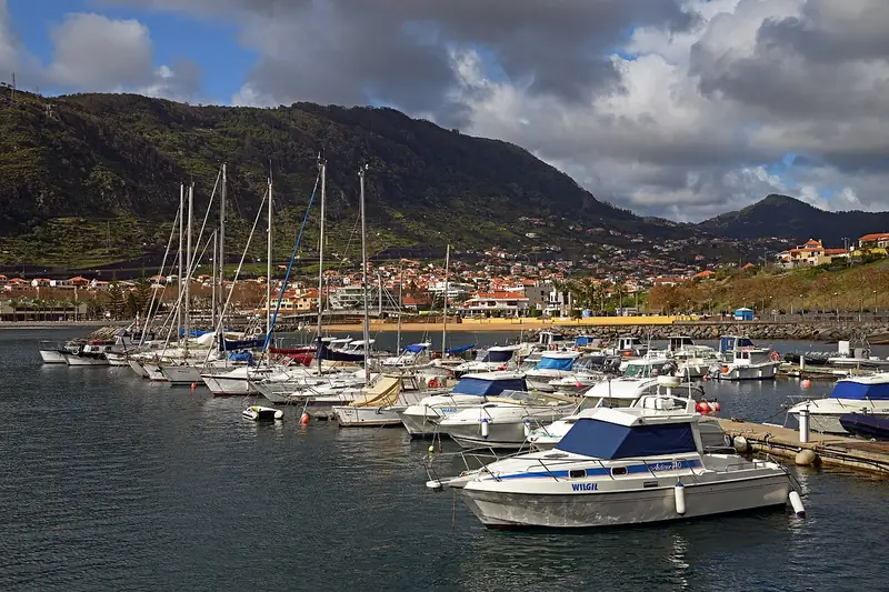 Marina de Machico, na Madeira