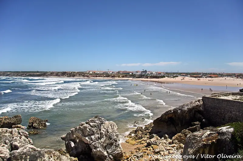 Praia do Baleal, em Peniche